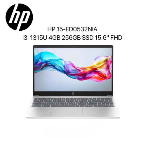 HP 15-FD0532NIA i3 13th Gen 8GB 512GB SSD 15.6" FHD Laptop 1 HP 15-FD0532NIA i3 13th Gen 8GB 512GB SSD 15.6" FHD Laptop